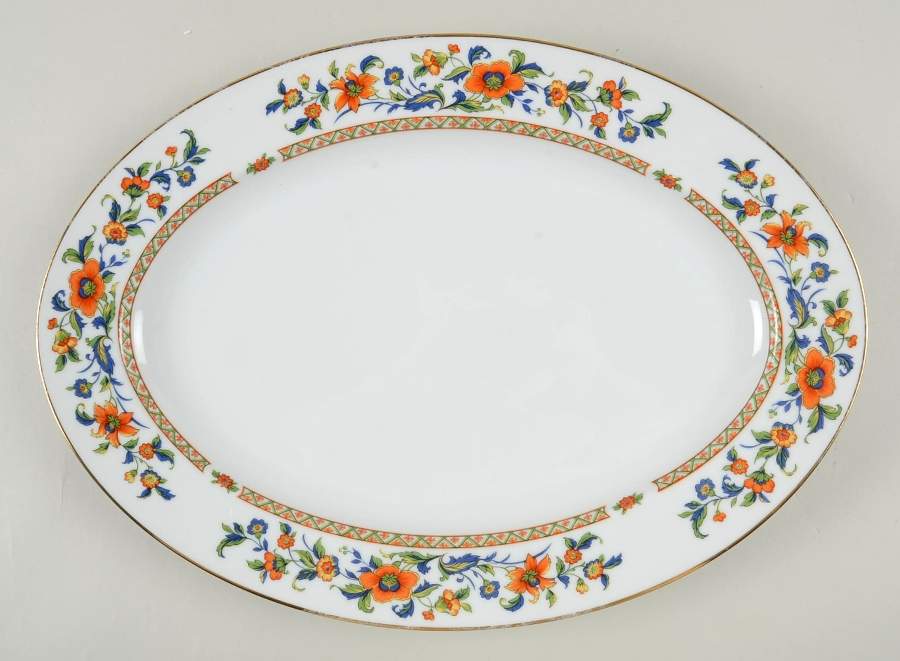 Paragon 14" Oval Serving Platter by Sango-1