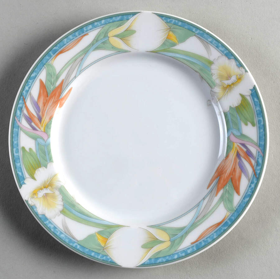 Paradise Salad Plate by Sango-1