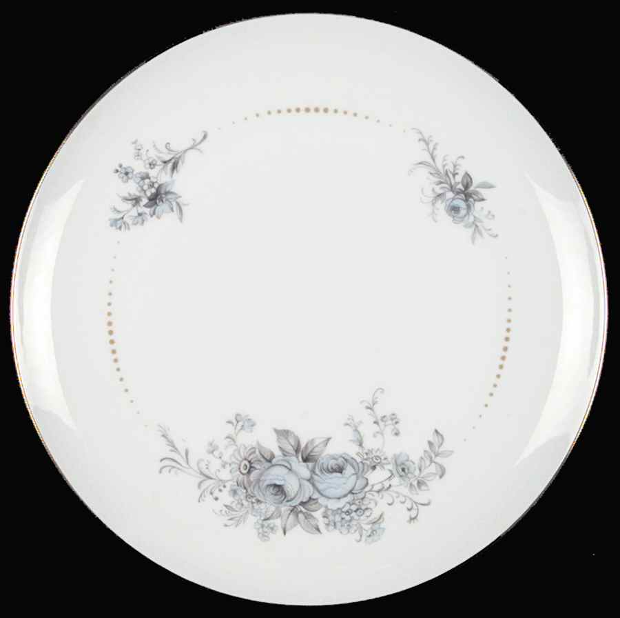 Pastel Rose Dinner Plate by Sango-1
