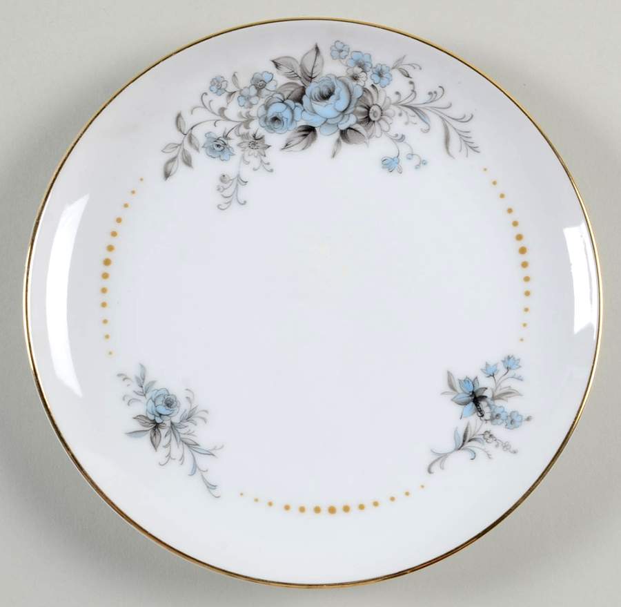 Pastel Rose Bread & Butter Plate by Sango-1