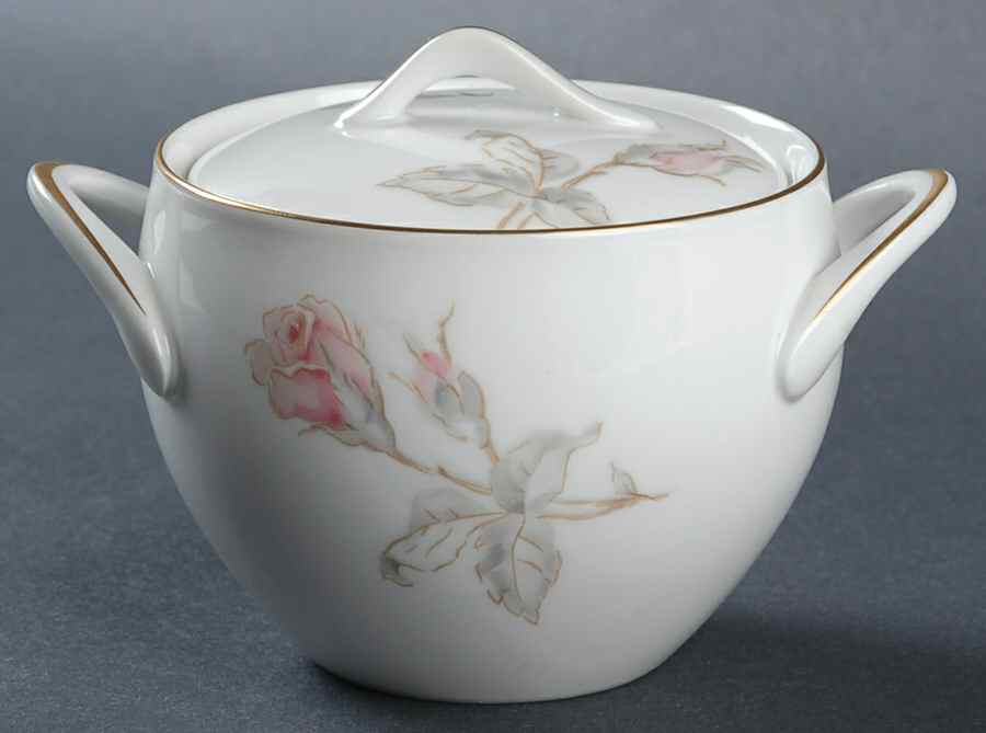 Pastoral Sugar Bowl & Lid by Sango-1