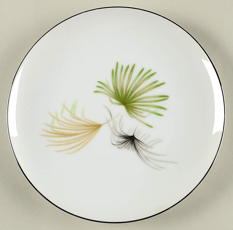 Palm Springs Salad Plate by Sango-1