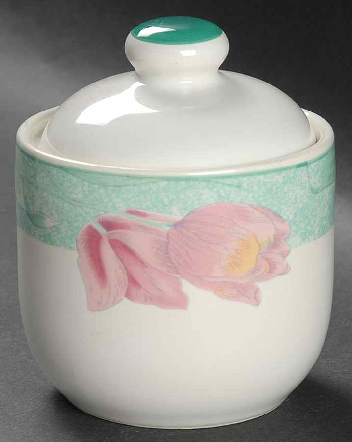 Passion Sugar Bowl & Lid by Sango-1