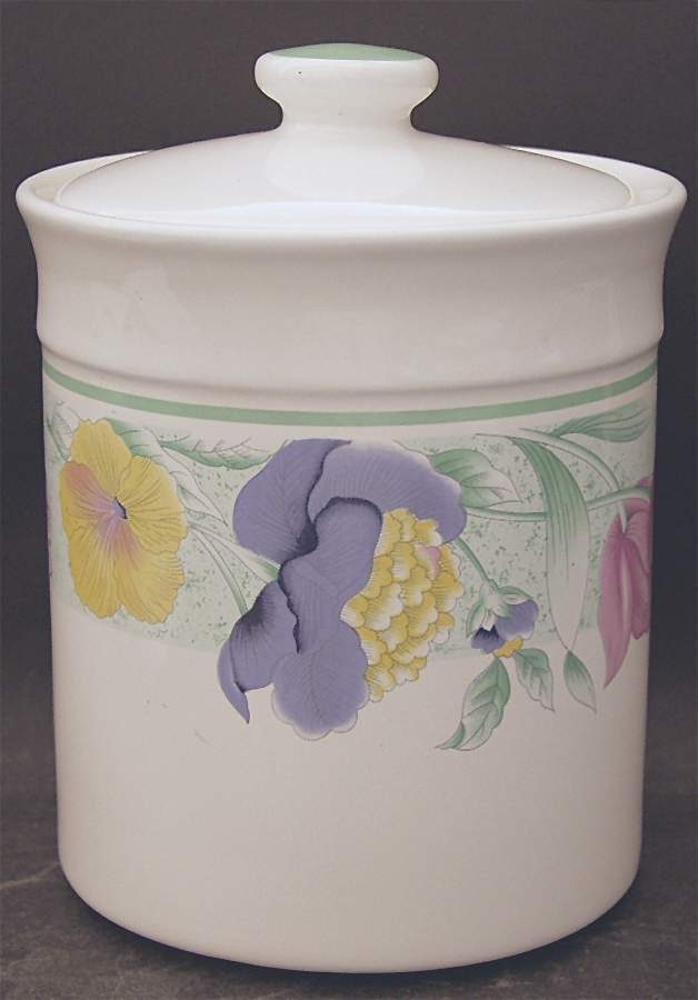 Passion Extra Large Canister & Lid by Sango-1