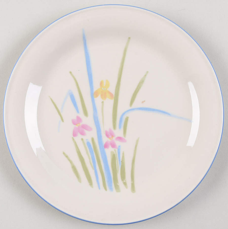 Pastels Salad Plate by Sango-1