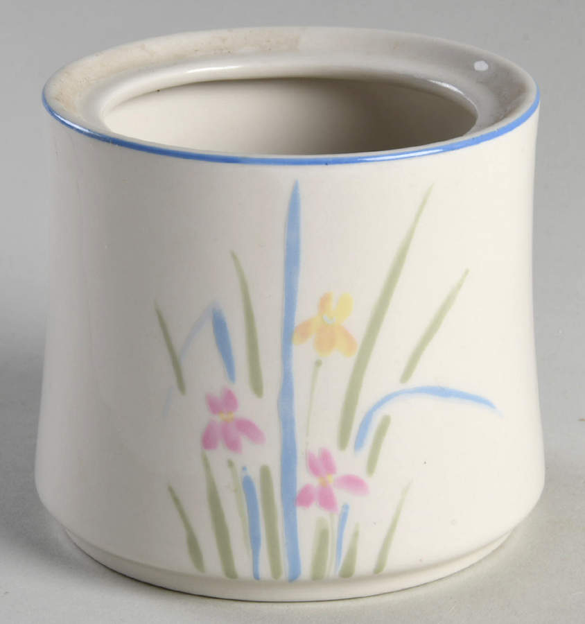 Pastels Sugar Bowl No Lid by Sango-1