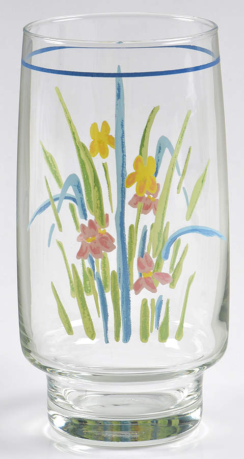 Pastels Glassware Tall Tumbler by Sango-1