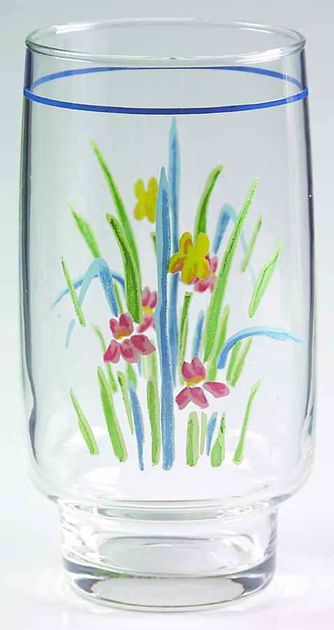 Pastels 10 Oz Glassware Tumbler by Sango-1