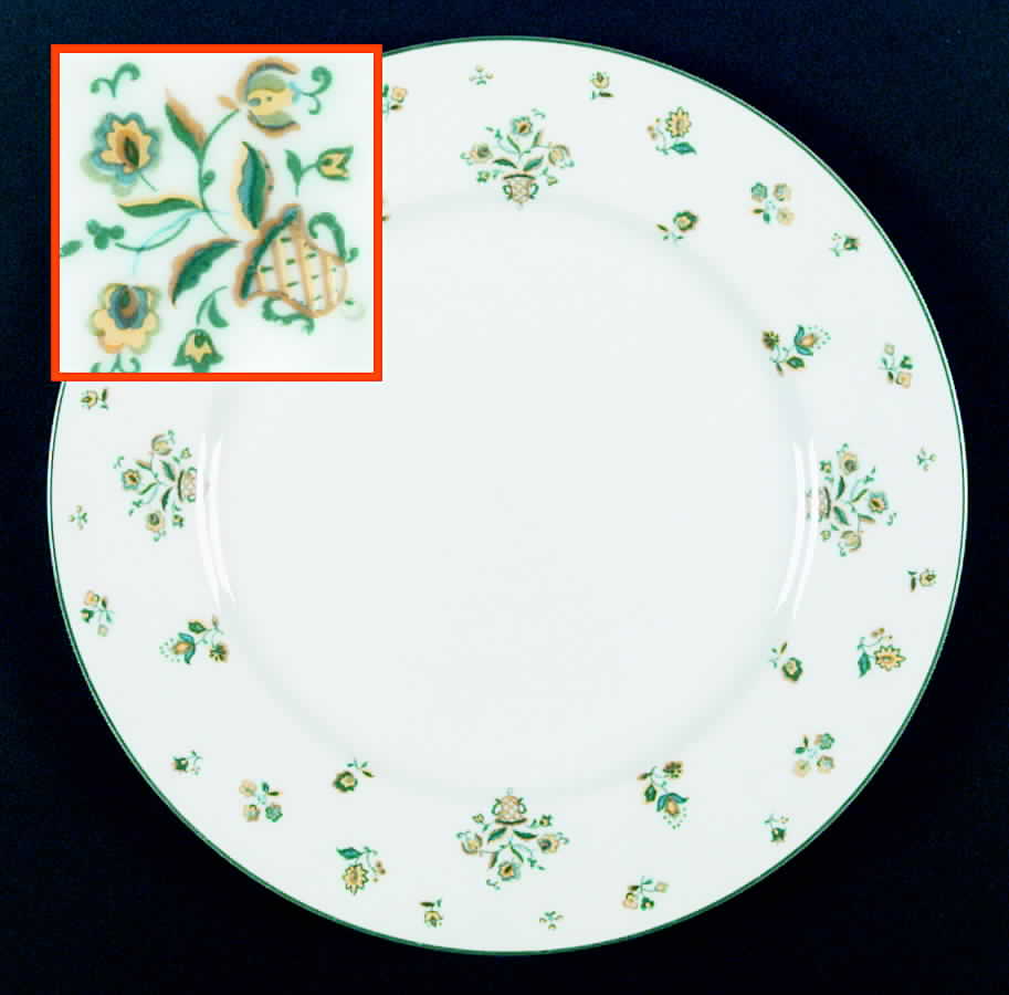 Patique Dinner Plate by Sango-1