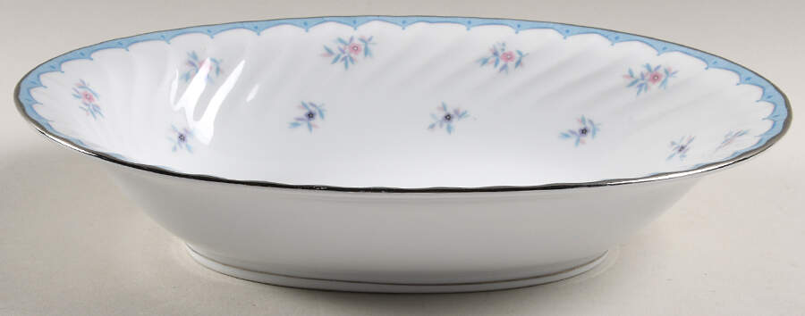 Patrician 10" Oval Vegetable Bowl by Sango-1