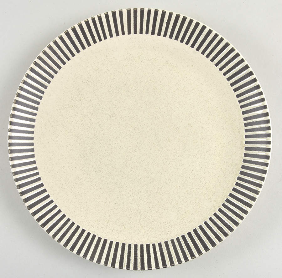 Patio Sand Dinner Plate by Sango-1