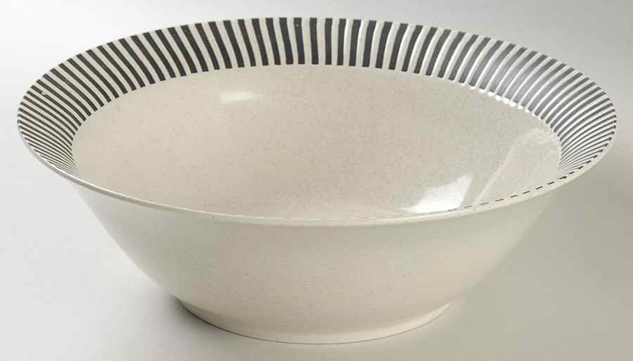 Patio Sand 9" Round Vegetable Bowl by Sango-1