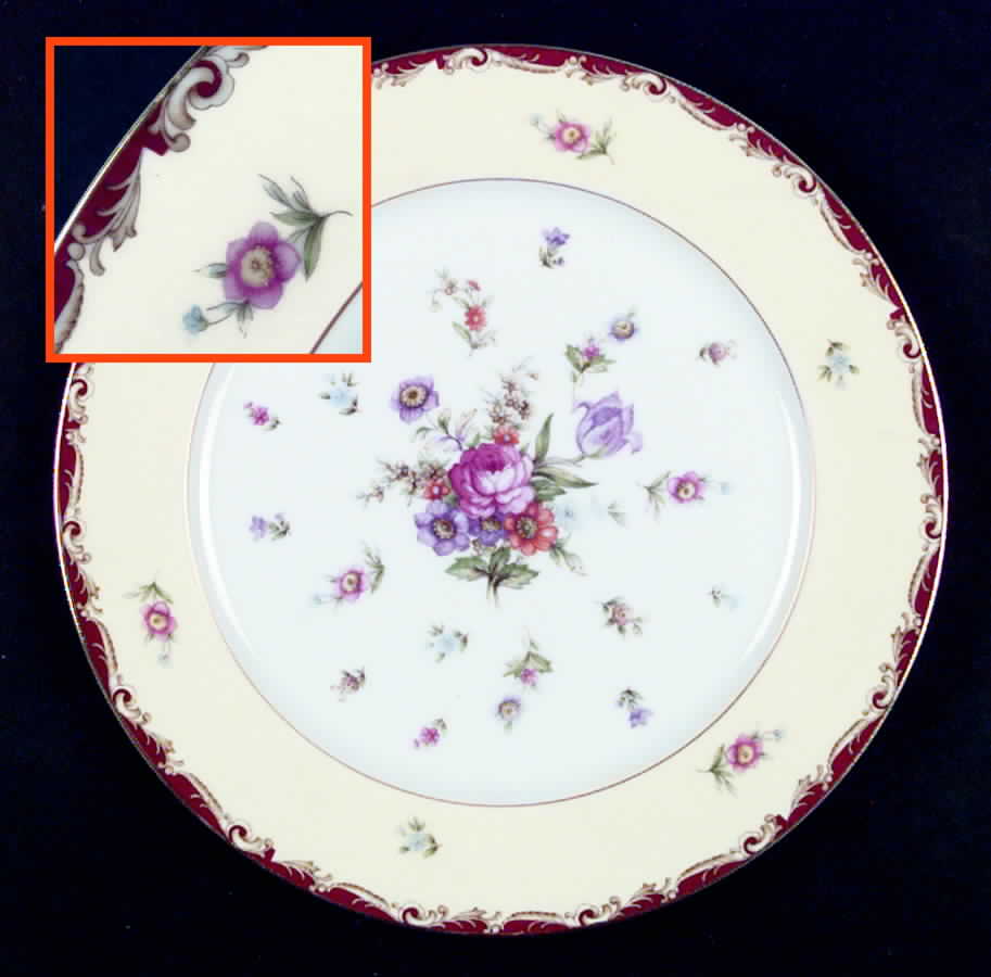 Paulette Dinner Plate by Sango-1