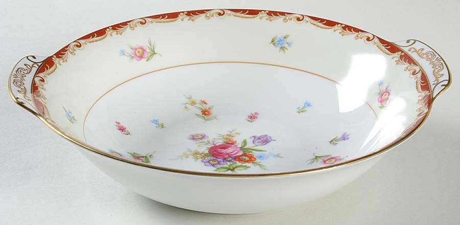 Paulette 8" Round Vegetable Bowl by Sango-1