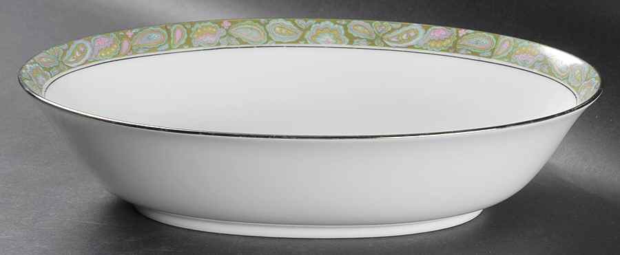 Persian Garden 10" Oval Vegetable Bowl by Sango-1