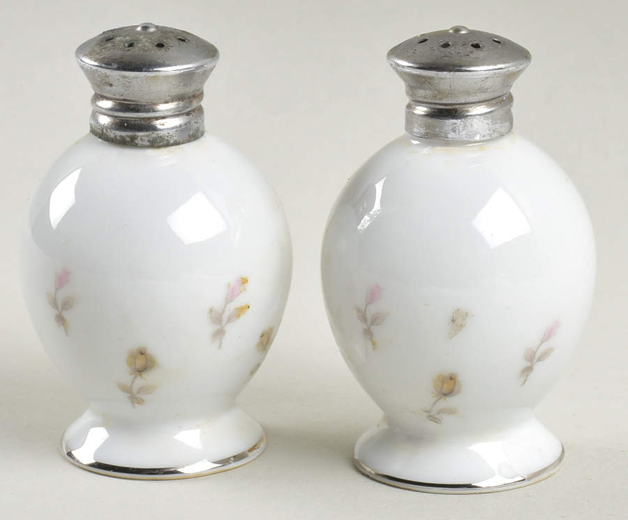 Petite Rose Salt & Pepper Set by Sango-1