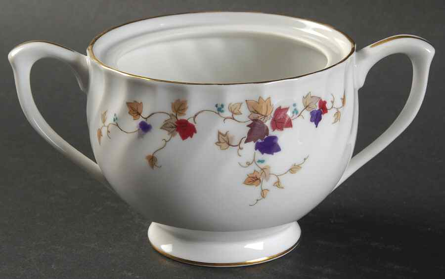 Petite Vine Sugar Bowl No Lid by Sango-1