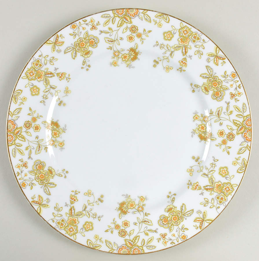 Persian Wood Dinner Plate by Sango-1