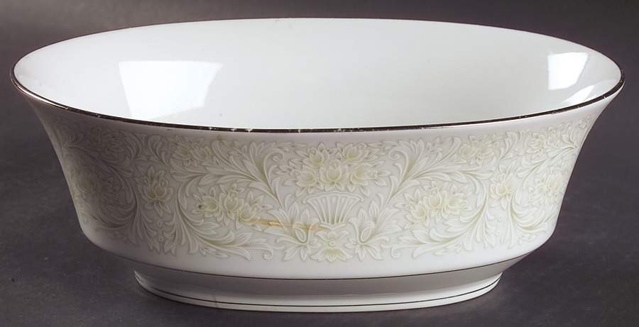 Phoenicia 9" Oval Vegetable Bowl by Sango-1