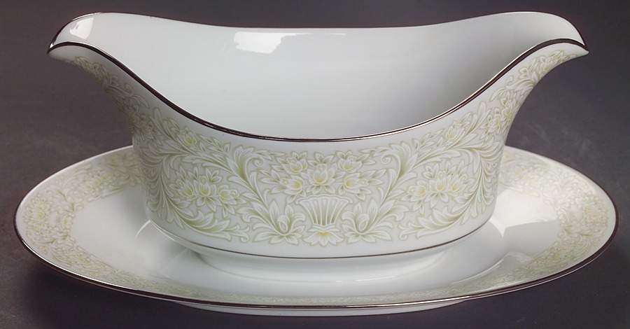Phoenicia Gravy Boat with Attached Underplate by Sango-1