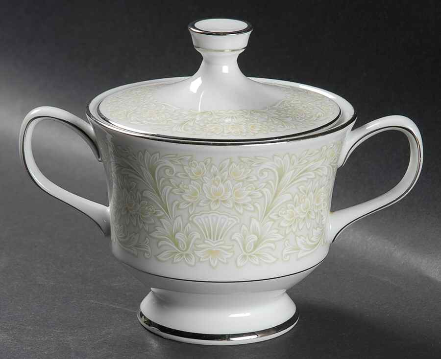 Phoenicia Sugar Bowl & Lid by Sango-1