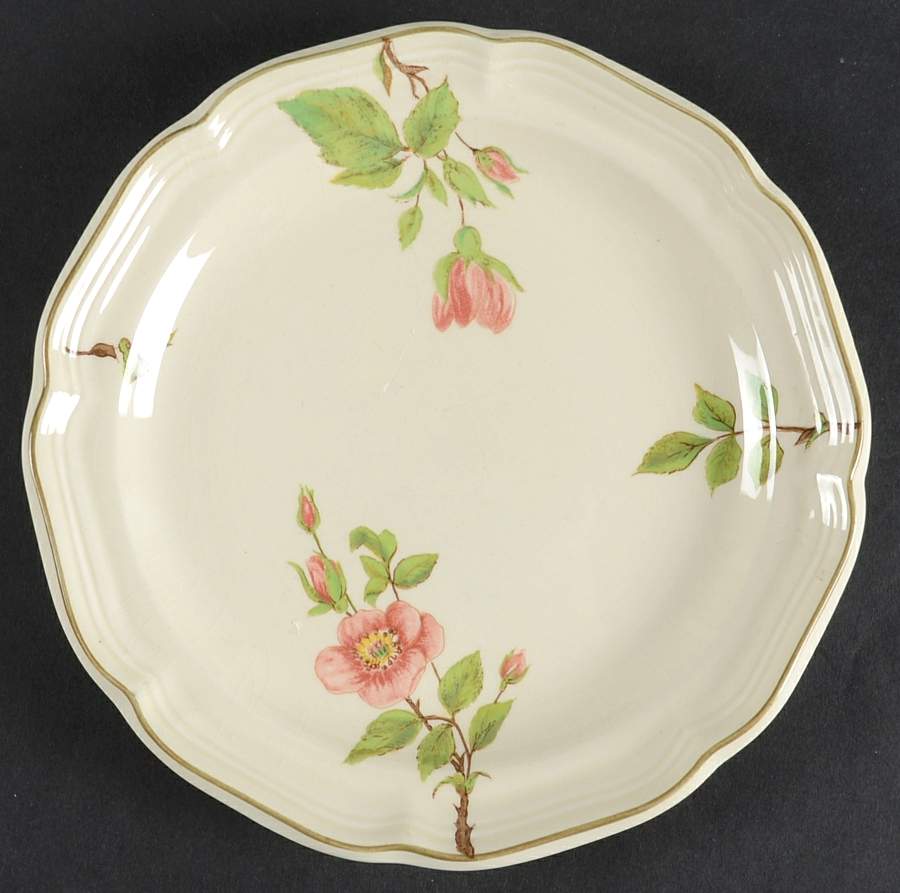 Pink Blossom Salad Plate by Sango-1