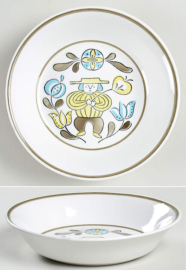 Picnic Coupe Cereal Bowl by Sango-1