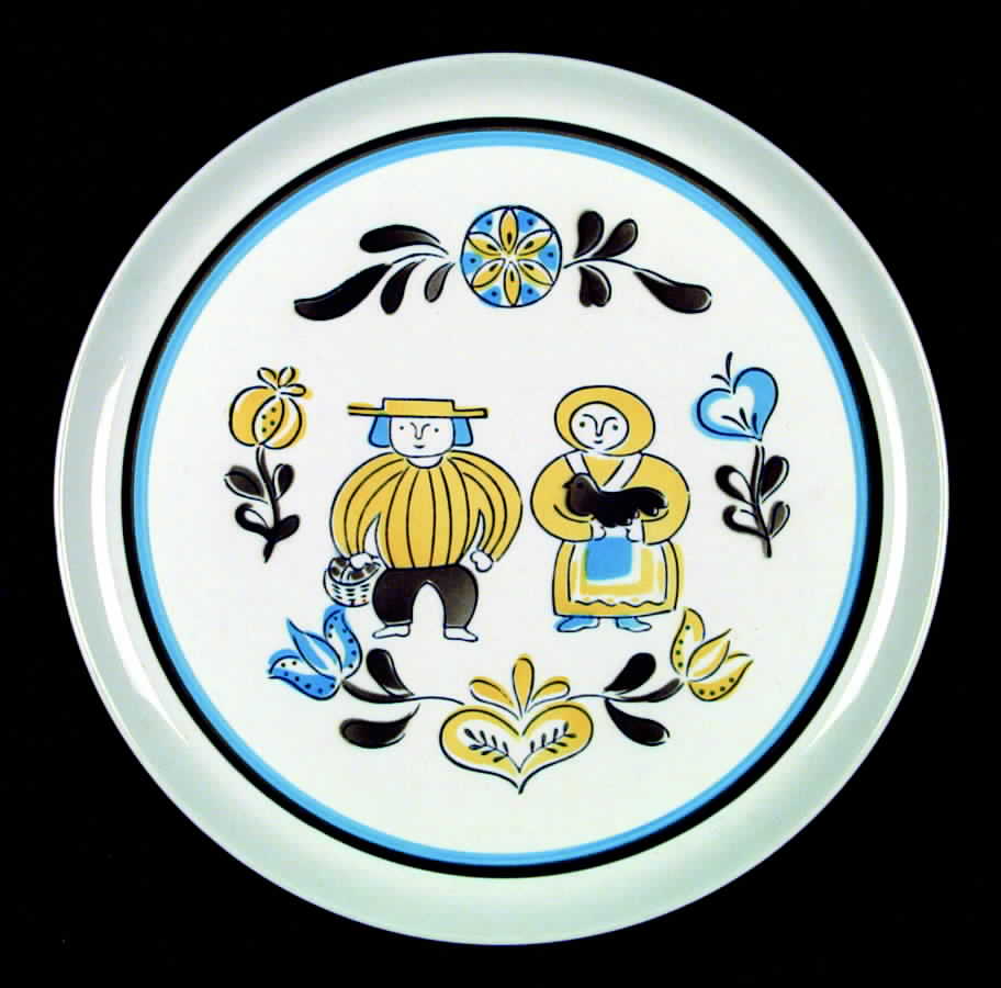 Picnic Dinner Plate by Sango-1