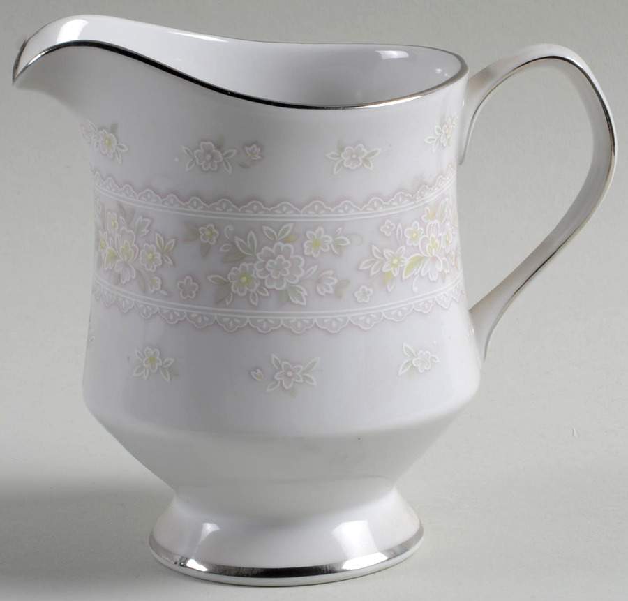 Pink Lace Creamer by Sango-1