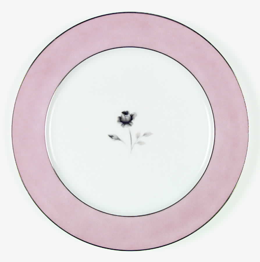 Pink Melody Dinner Plate by Sango-1