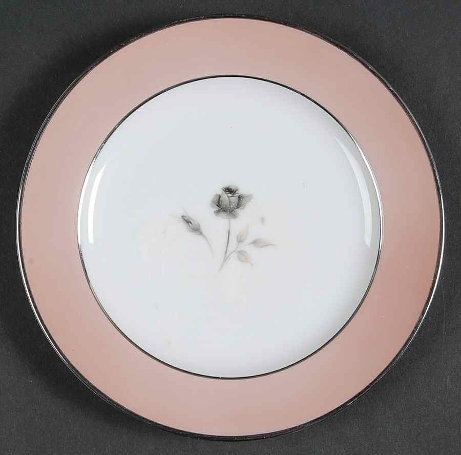 Pink Melody Bread & Butter Plate by Sango-1
