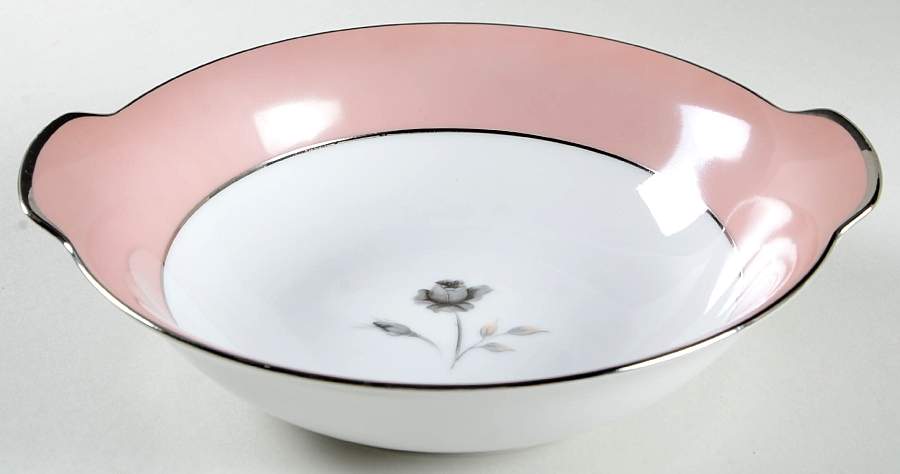 Pink Melody 9" Round Vegetable Bowl by Sango-1