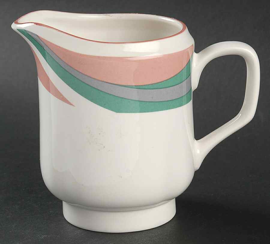 Pinwheel Pink Creamer by Sango-1