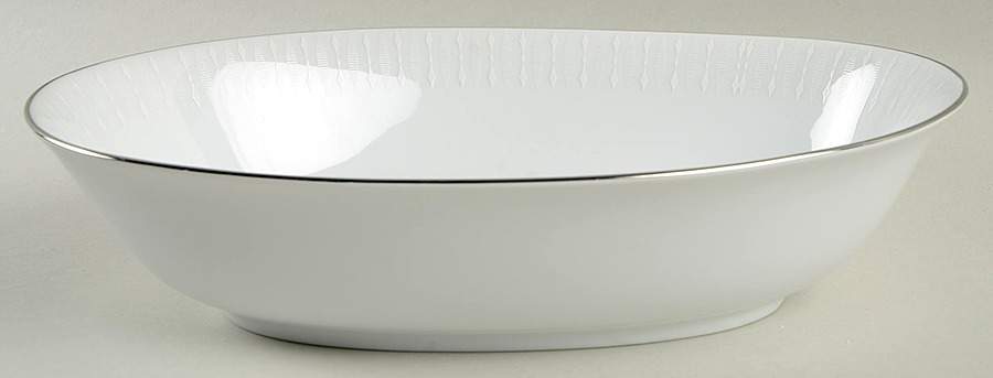 Pompeii 10" Oval Vegetable Bowl by Sango-1