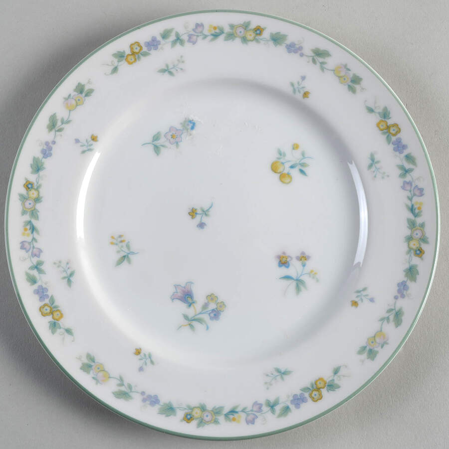 Potpourri Salad Plate by Sango-1