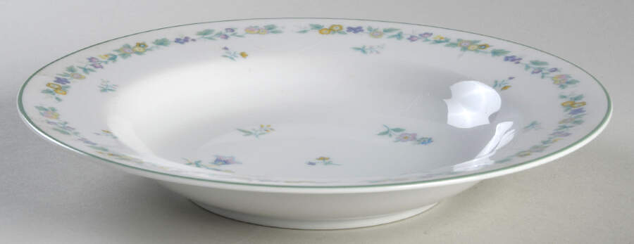 Potpourri Rim Soup Bowl by Sango-1