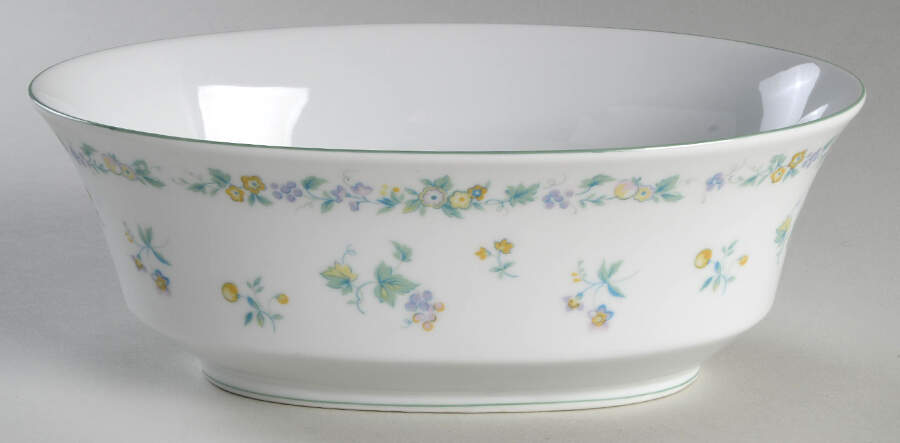 Potpourri 9" Oval Vegetable Bowl by Sango-1