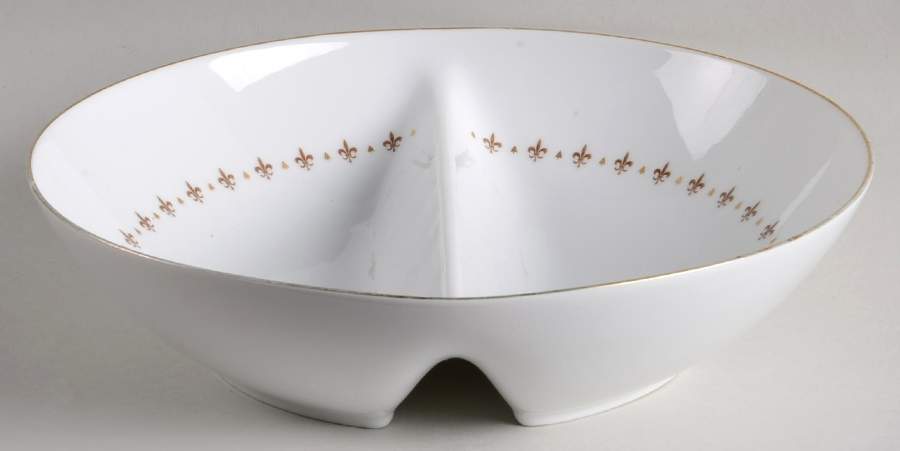 Prestige Round Divided Vegetable Bowl by Sango-1