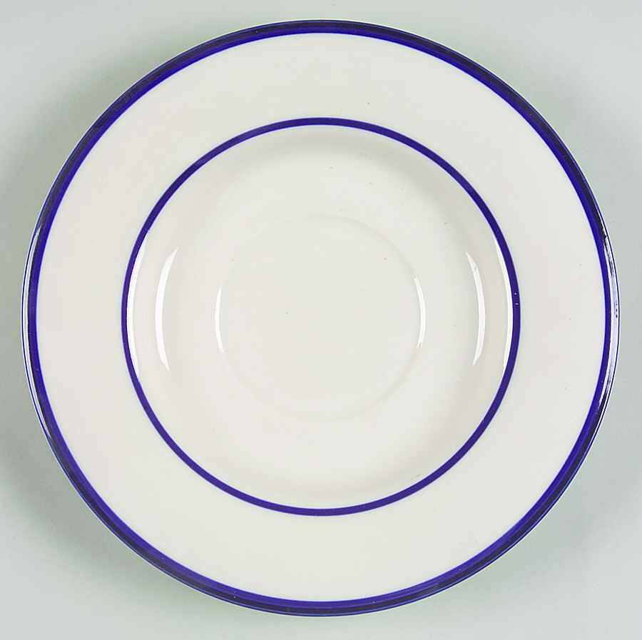 Prestige Blue Saucer by Sango-1