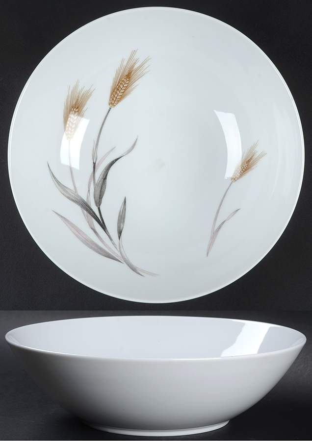 Prairie Gold 9" Round Vegetable Bowl by Sango-1