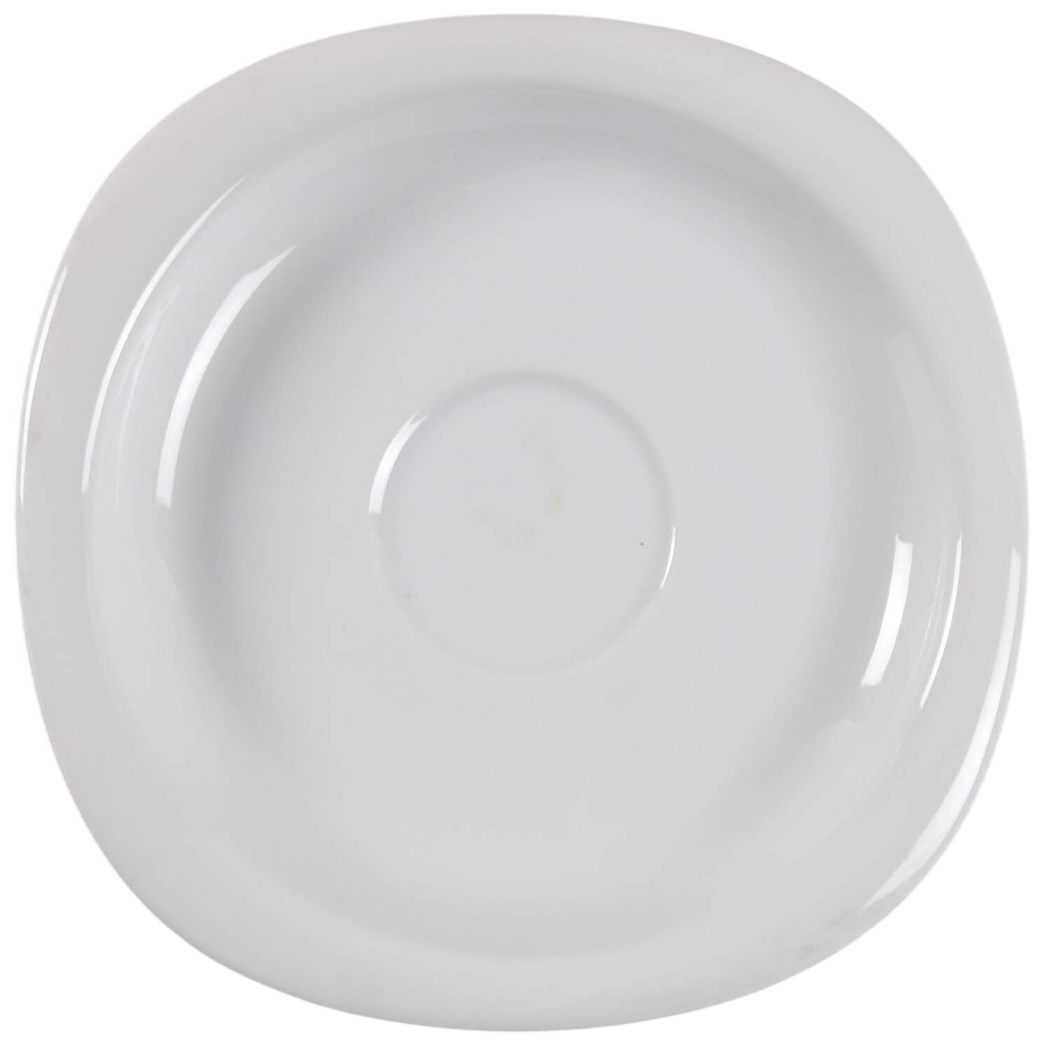Pristine White Saucer by Sango-1