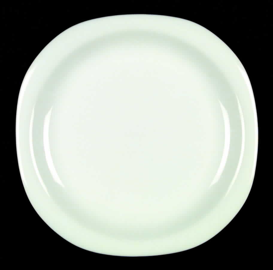 Pristine White Dinner Plate by Sango-1