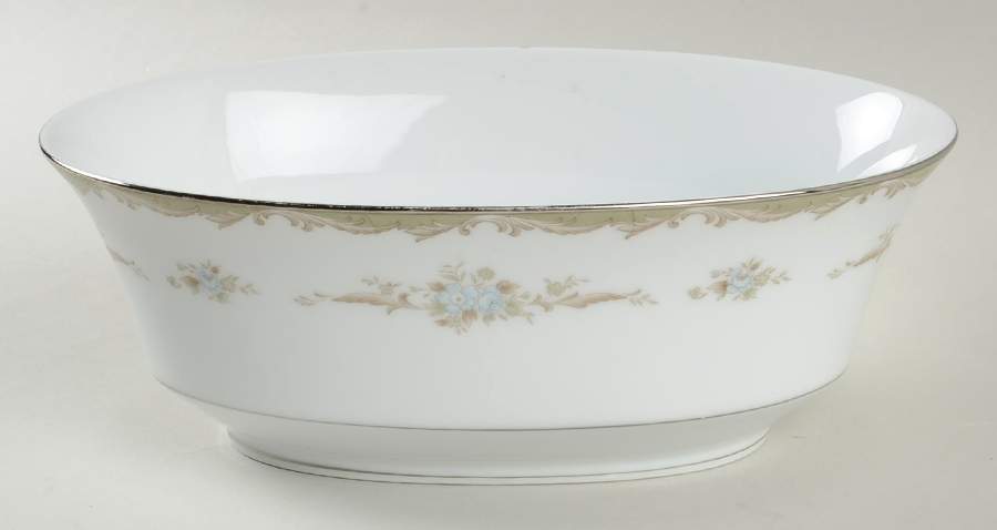 Provence (3695) 9" Oval Vegetable Bowl by Sango-1
