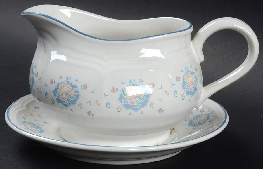 Provence (4804) Gravy Boat & Underplate by Sango-1