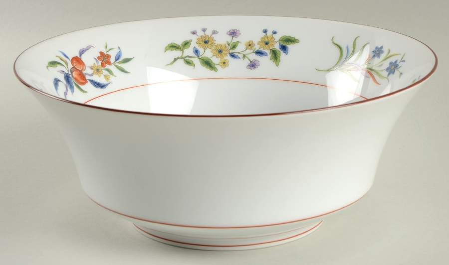 Queen's Garden 9" Round Vegetable Bowl by Sango-1