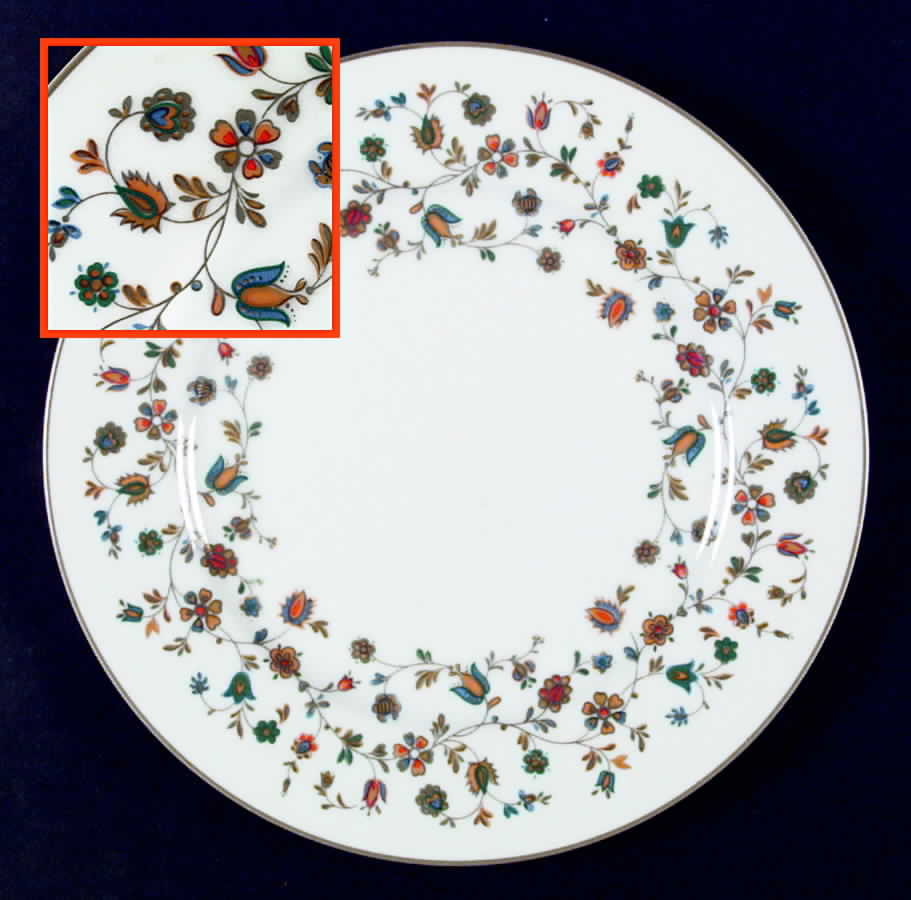 Raintree Dinner Plate by Sango-1