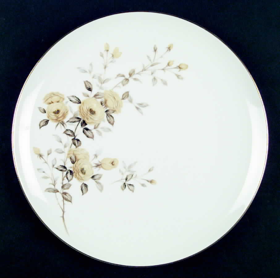 Rambler Rose Dinner Plate by Sango-1