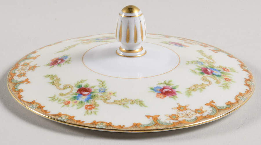 Regal (Gold Trim) Lid for Sugar Bowl by Sango-1