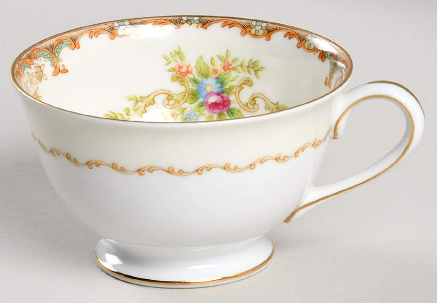 Regal (Gold Trim) Footed Cup by Sango-1