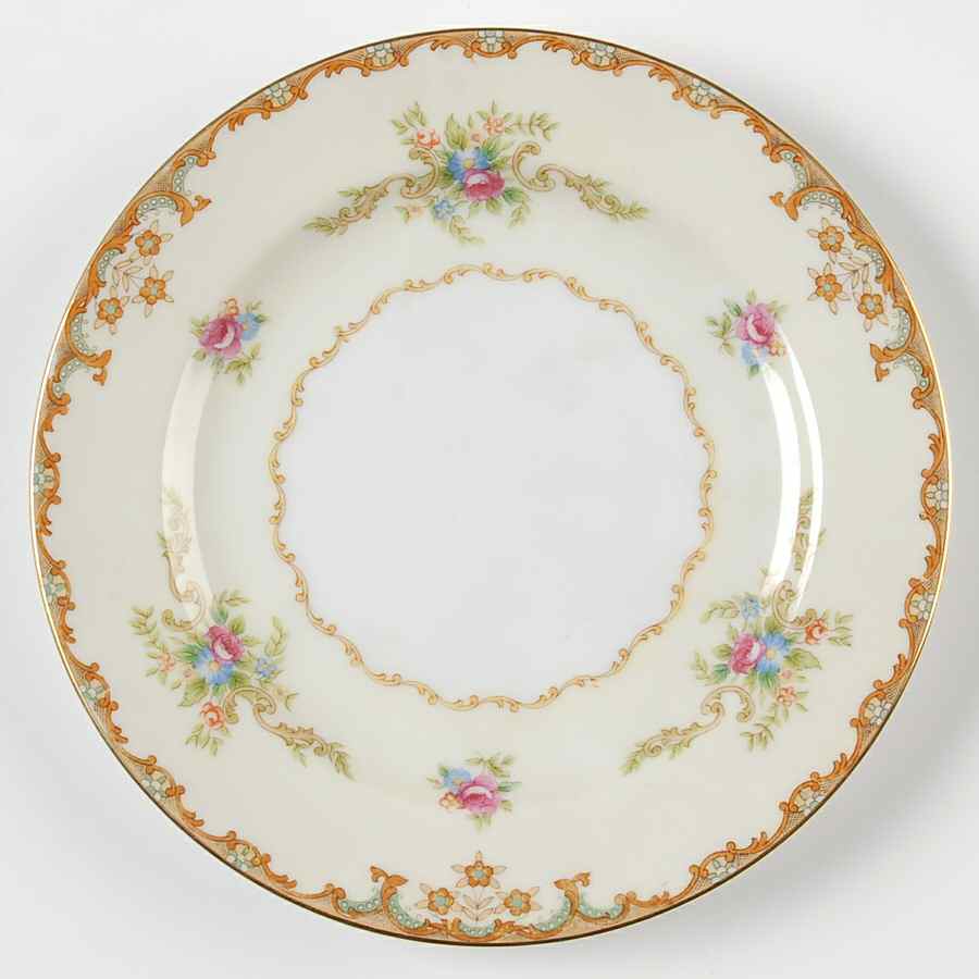 Regal (Gold Trim) Bread & Butter Plate by Sango-1